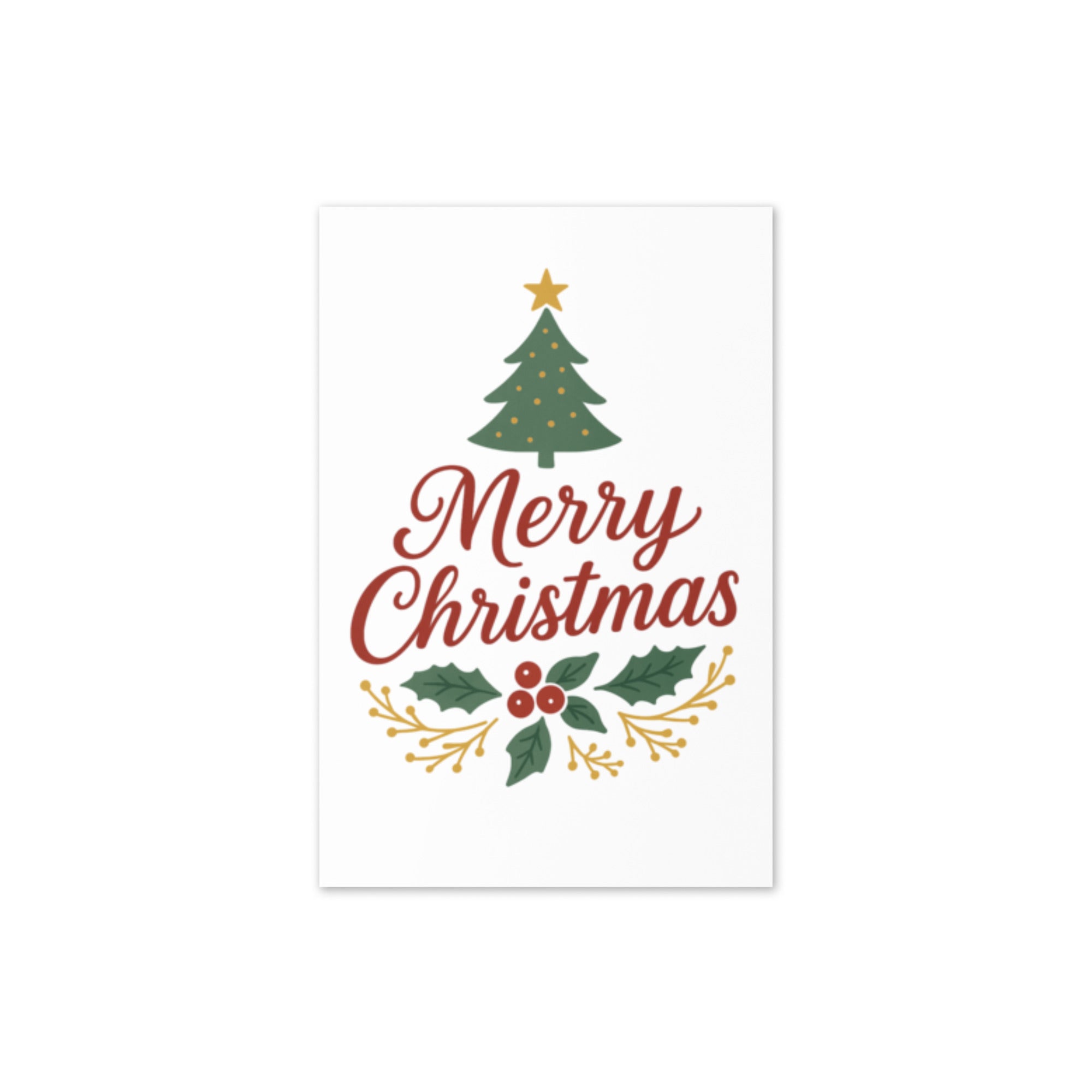 Merry Christmas - Grußkarte