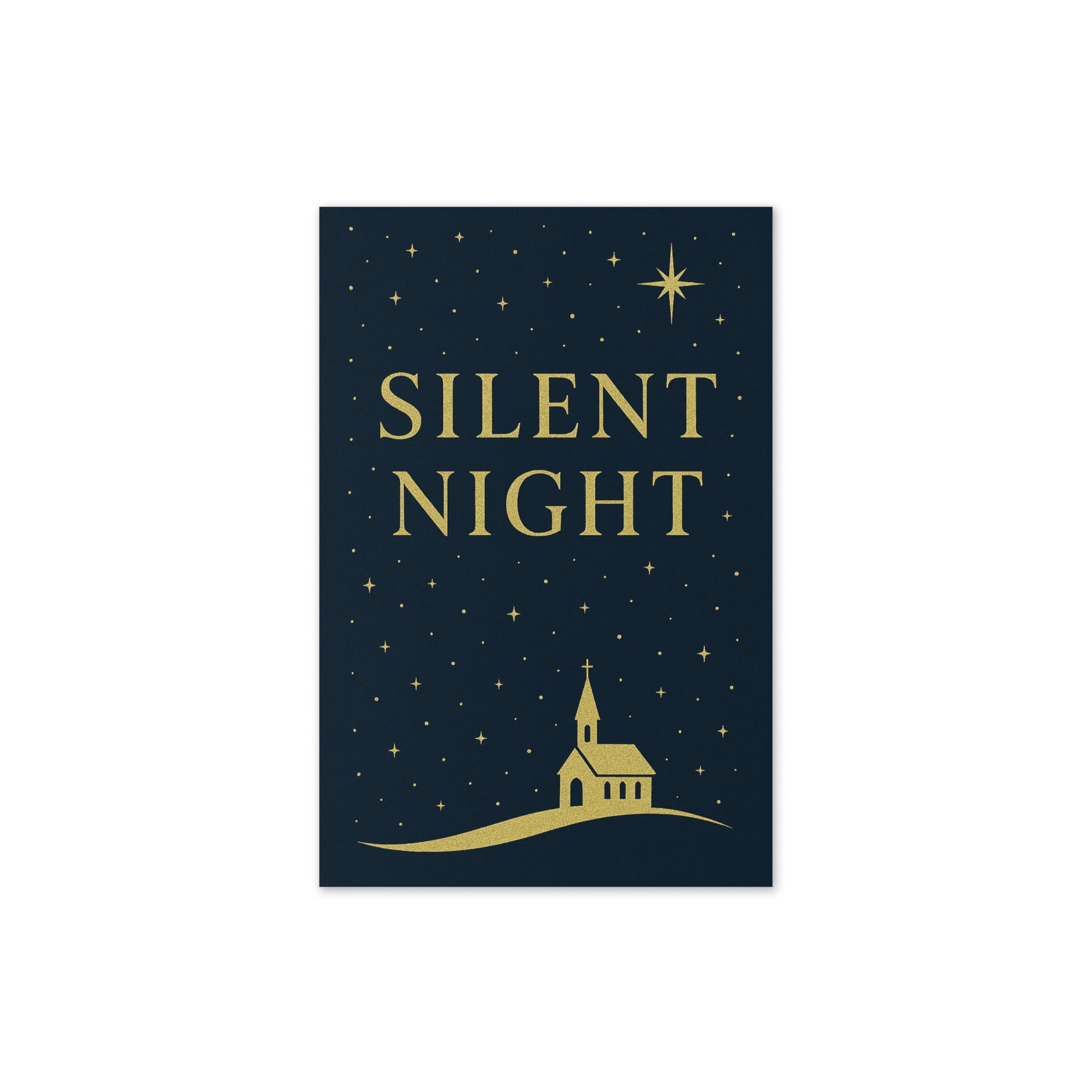 Silent Night - Grußkarte