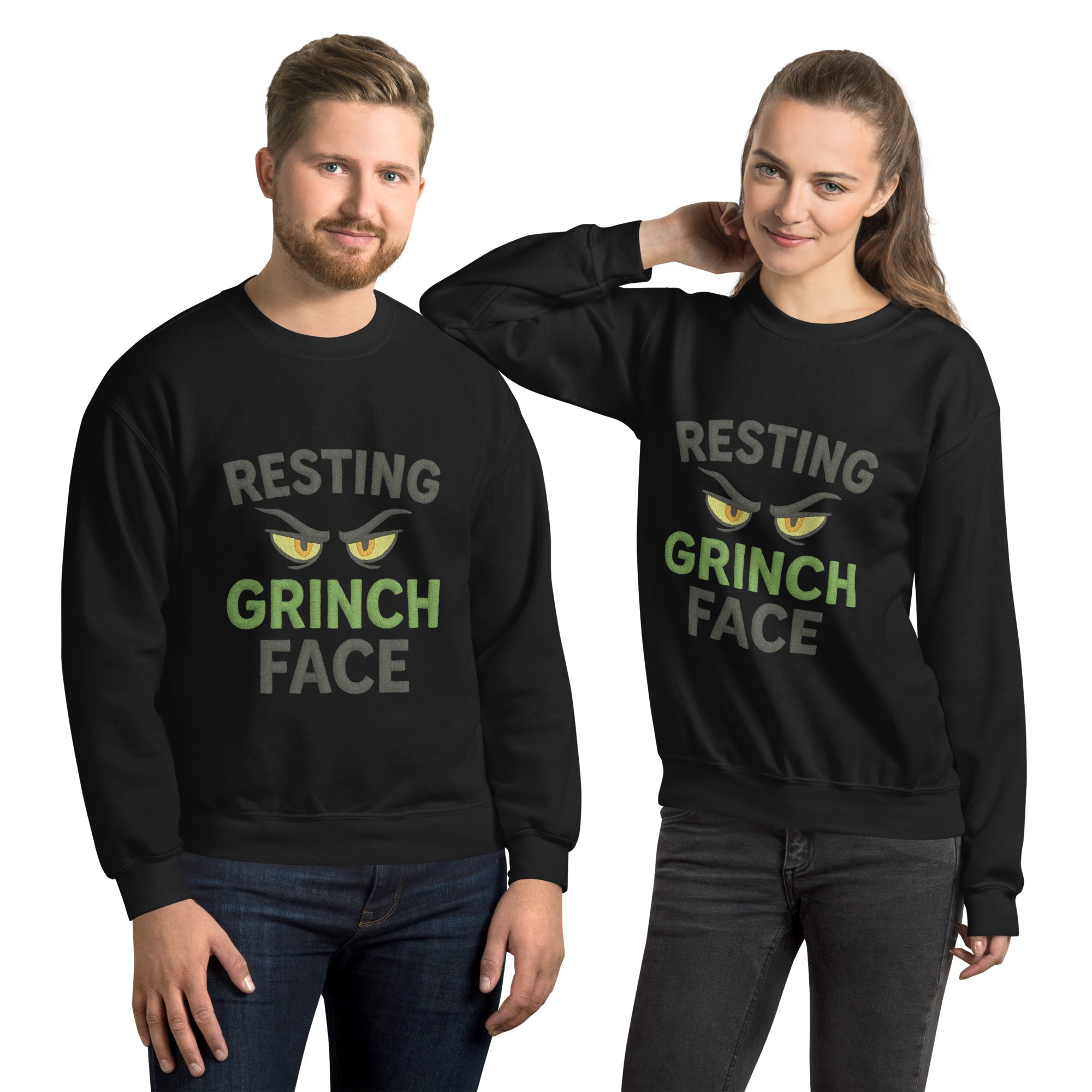 Resting Grinch Face - Pullover