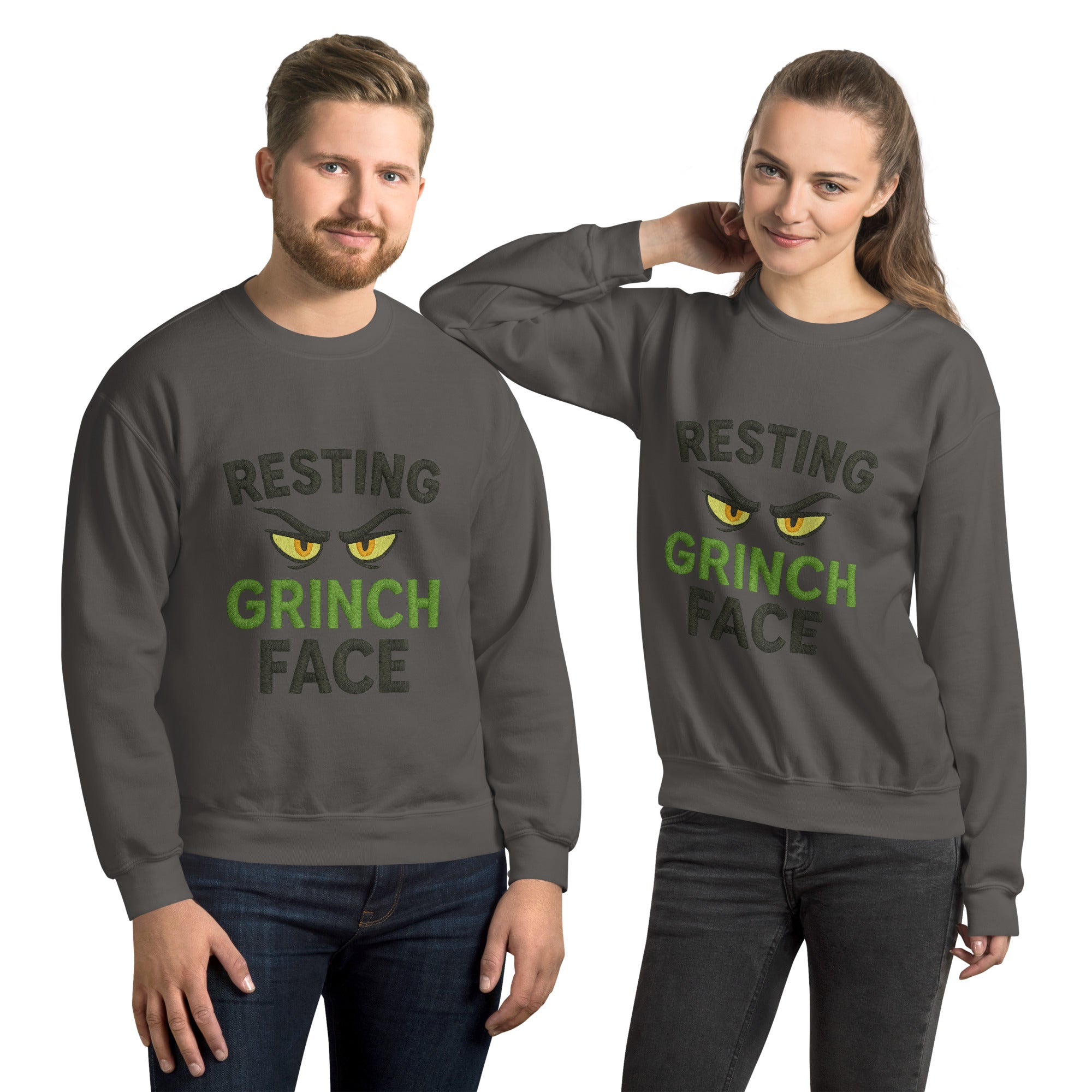 Resting Grinch Face - Pullover