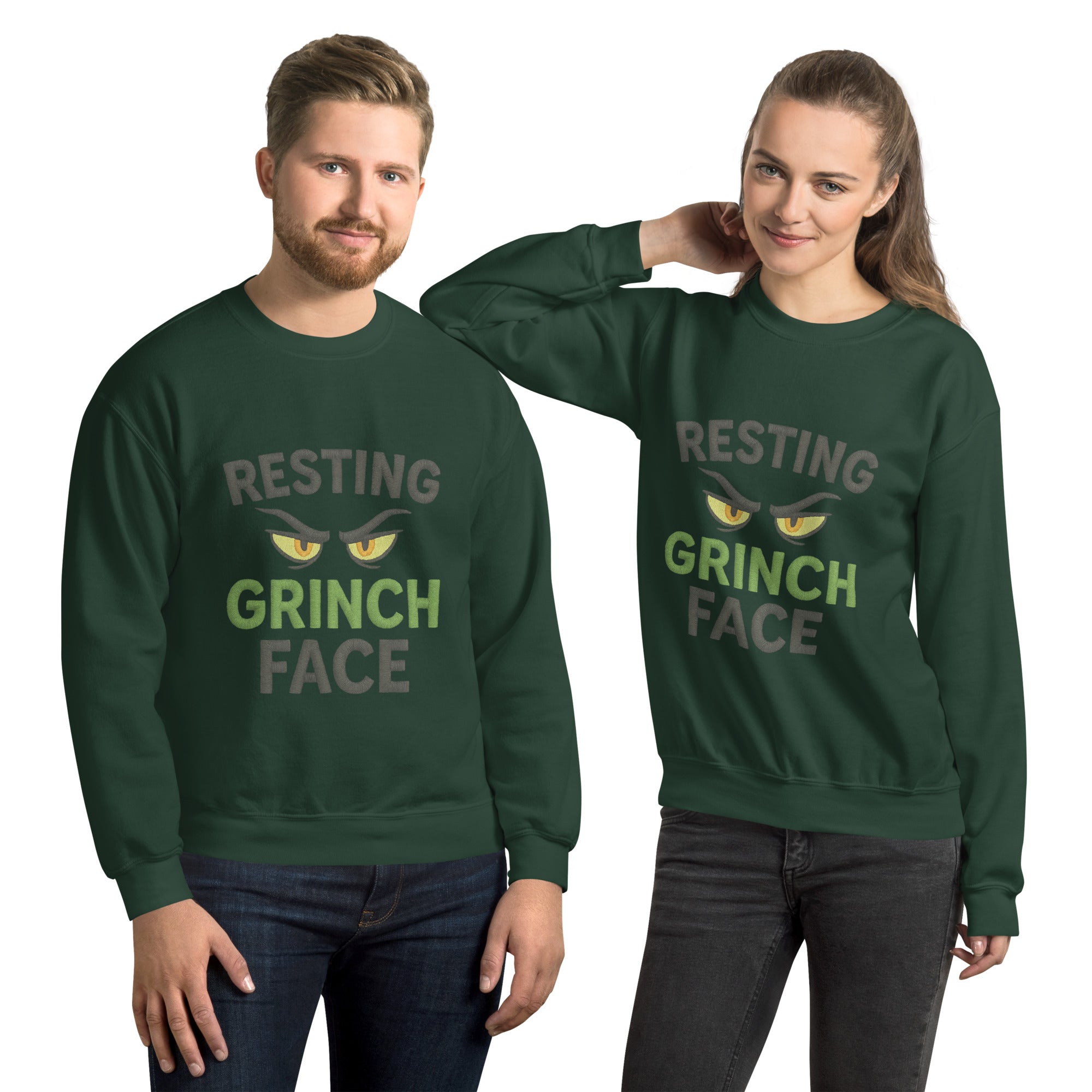 Resting Grinch Face - Pullover