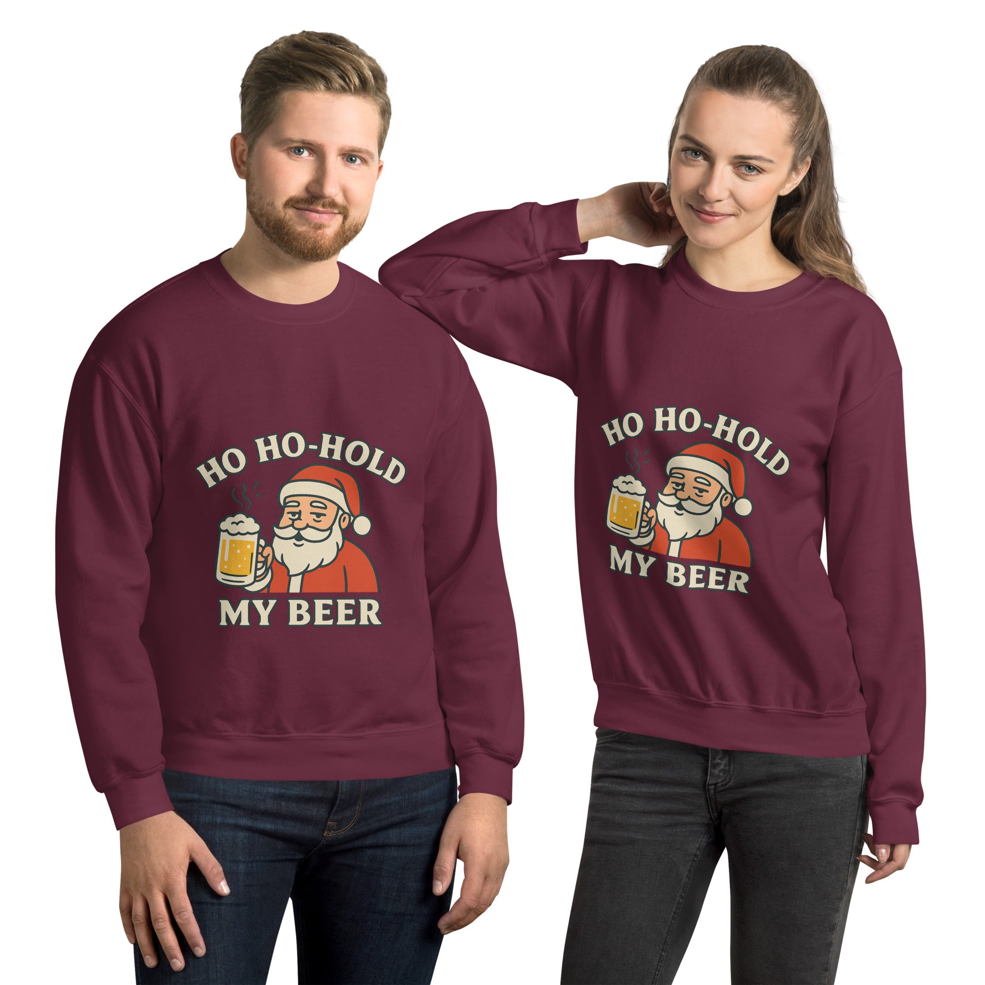 Ho Ho-Hold my Beer - Pullover