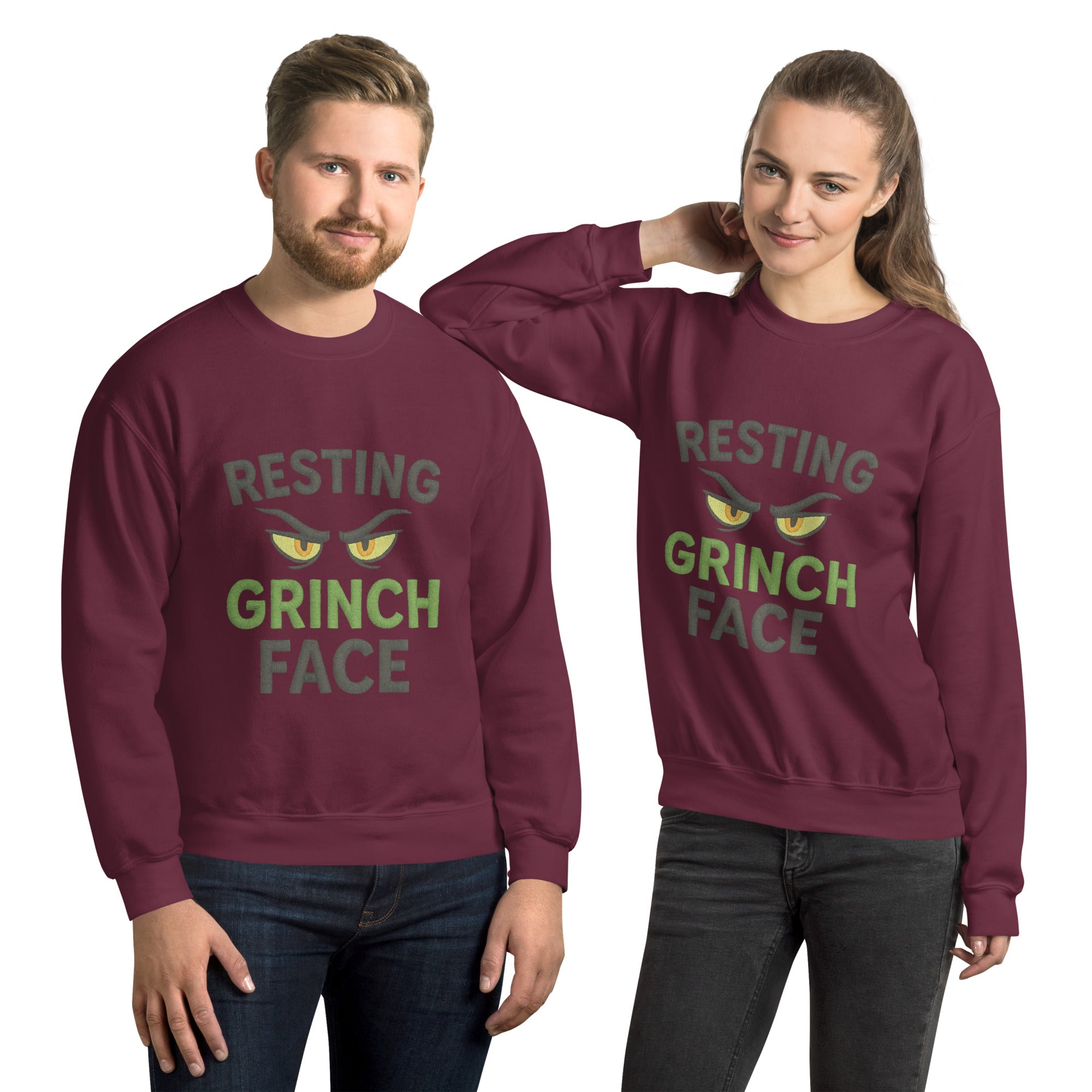 Resting Grinch Face - Pullover