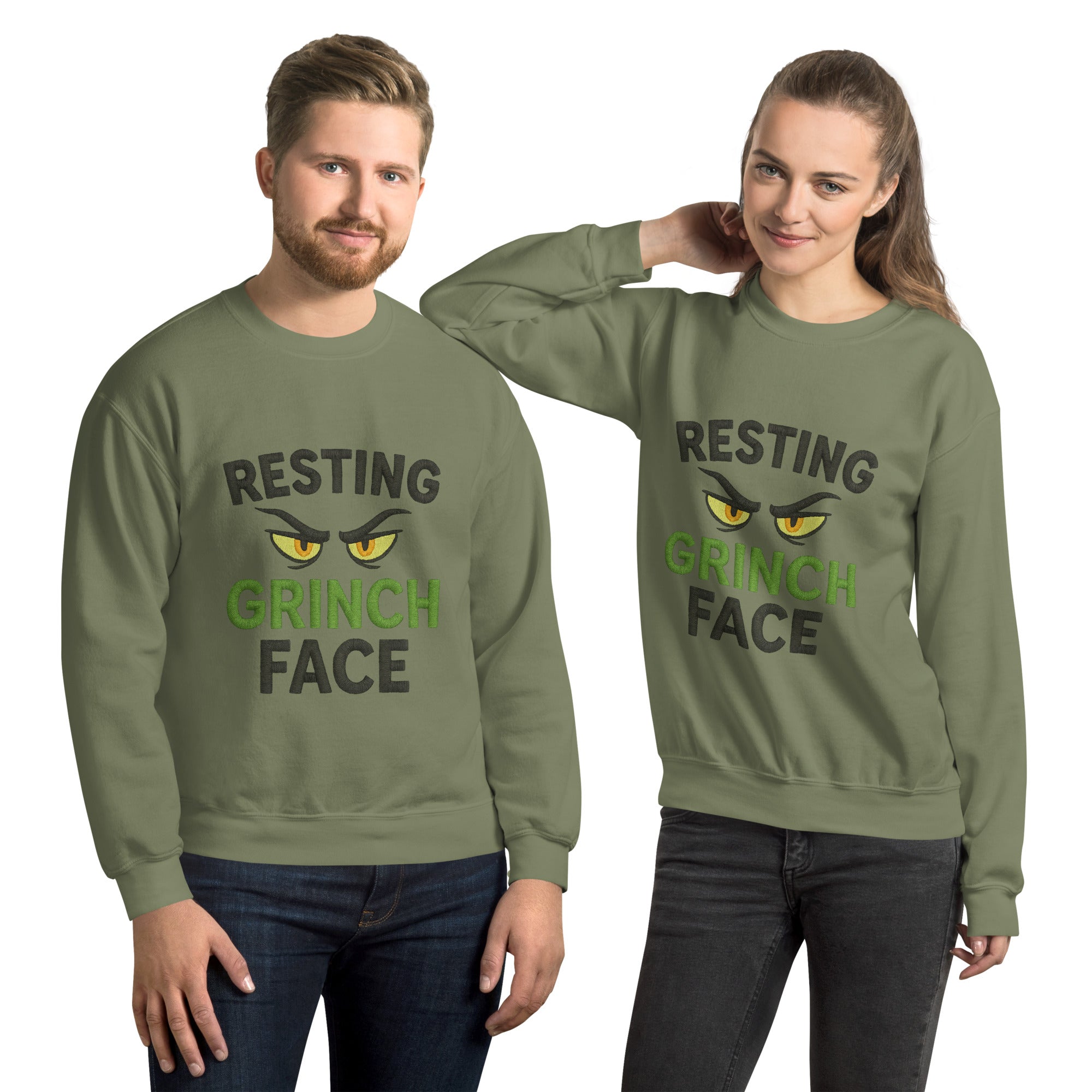 Resting Grinch Face - Pullover