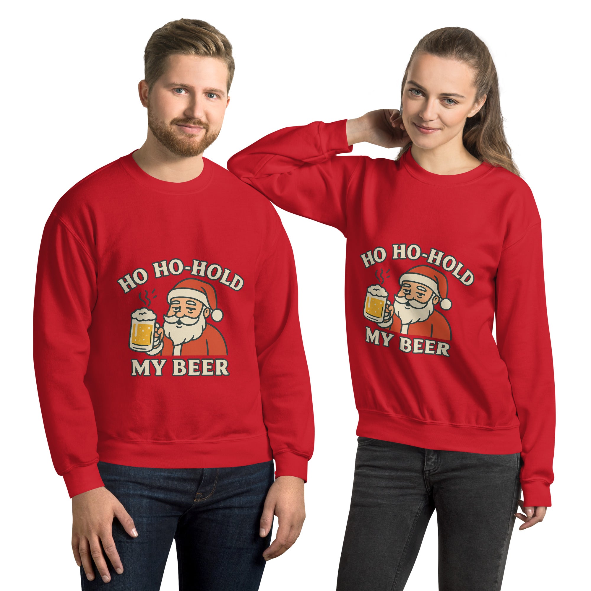 Ho Ho-Hold my Beer - Pullover
