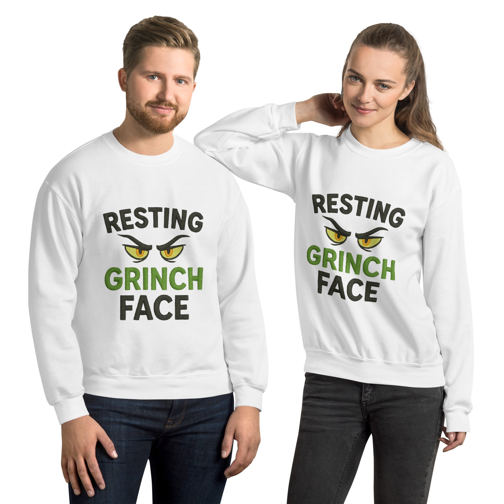 Resting Grinch Face - Pullover