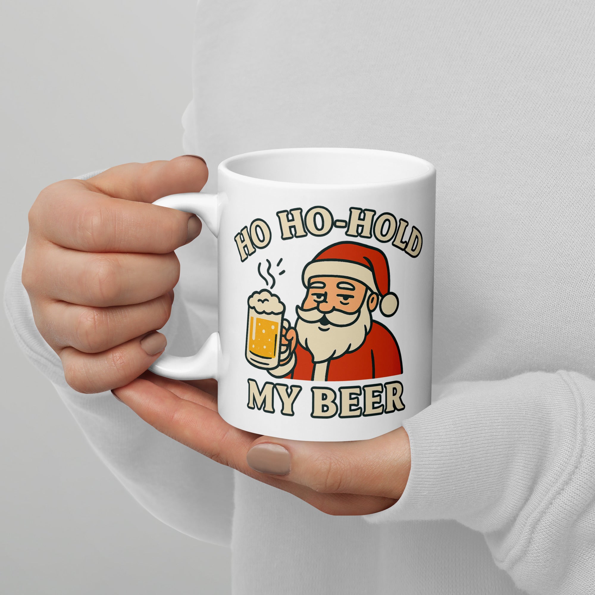 Ho Ho-Hold my Beer - Tasse